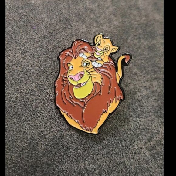 Jewelry | The Lion King Mufasa Simba Pin | Poshmark